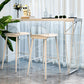 Modern 1/3 Pieces Bar Table Set Rectangle Wood Counter Table with High Stools for Balcony Clearhalo 'Bar Furniture' 'furn' 'furn_home_bar_bar_sets' 'Furniture' 'Home Bars & Bar Sets' 'home_bar_bar_sets' 'Kitchen & Dining Furniture' 1200x1200_239aafbf-c3ae-41b0-9c93-5406cf1c92ef