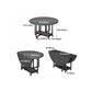 Modern Tripod Base Dinette Table Chipboard Folding Table Home Furniture (only Table) Clearhalo 'Dining Tables & Seating' 'Dining Tables' 'dining_table' 'furn' 'furn_dining_table' 'Furniture' 'furniture_dining_table' 'Kitchen & Dining Furniture' 'kitchen' 'kitchen_dining_table' 1200x1200_239b0bc0-cc42-4ca1-85da-3b6f28edac86