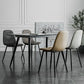 Glam Style Metal Dining Chair Dining Side Armless Chairs for Kitchen Clearhalo ' kitchen&dining_furn' 'Dining Chairs' 'Dining Tables & Seating' 'dining_chair' 'furn' 'furn_dining_chair' 'Furniture' 'furniture_dining_chair' 'Kitchen & Dining Furniture' 'kitchen' 1200x1200_239d0c63-23cb-468d-a13d-2366d6a73ddf