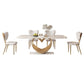 Luxurious Sintered Stone Dining Set Rectangle 1/4/5/7 Pieces Dinette Table Set Clearhalo 'Dining Room Sets' 'Dining Tables & Seating' 'dining_room_set' 'furn' 'furn_dining_room_set' 'Furniture' 'Kitchen & Dining Furniture' 1200x1200_23a1191a-2722-4c2b-967f-dcd82aa4d61f