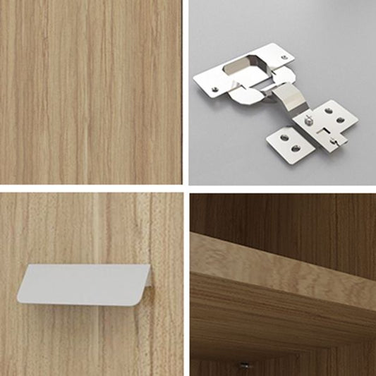 Archivos de estilo nórdico Madera sólida Color sólido Oficina de archivos horizontales