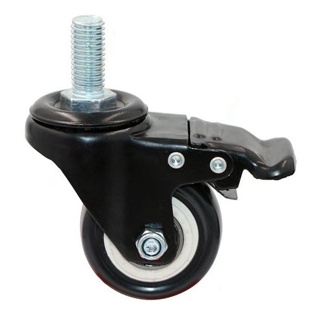 Contemporary 35.43"H Rolling Prep Table Rectangular Metal Prep Table for Dining Room