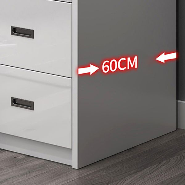 Hout- en glazen garderobe Armoire eigentijdse schuifgarderobe kast