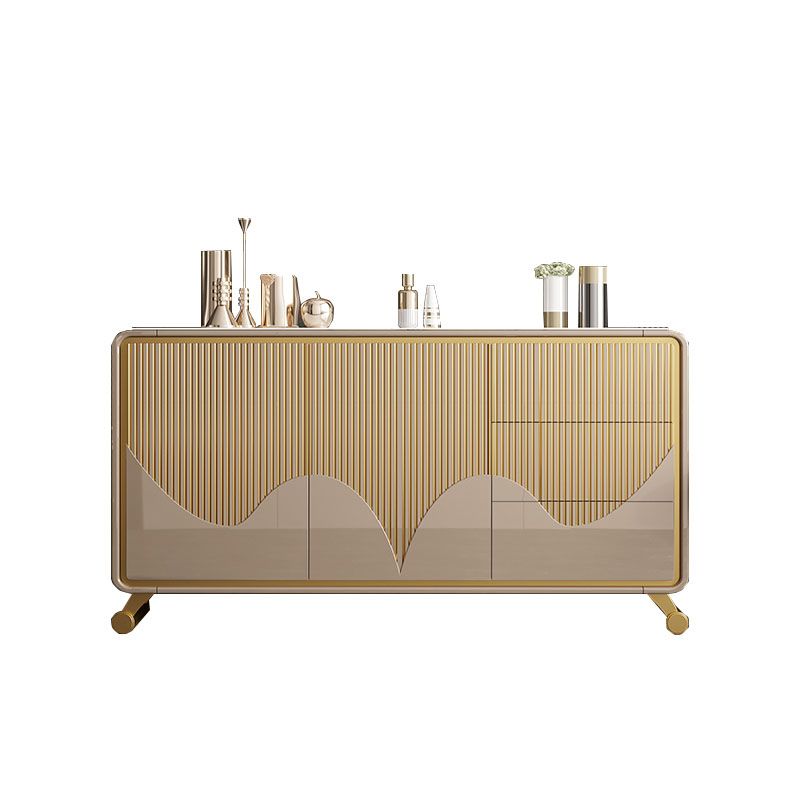 Cassettiera classica Glam Combo Cassettiera portaoggetti in legno per camera da letto