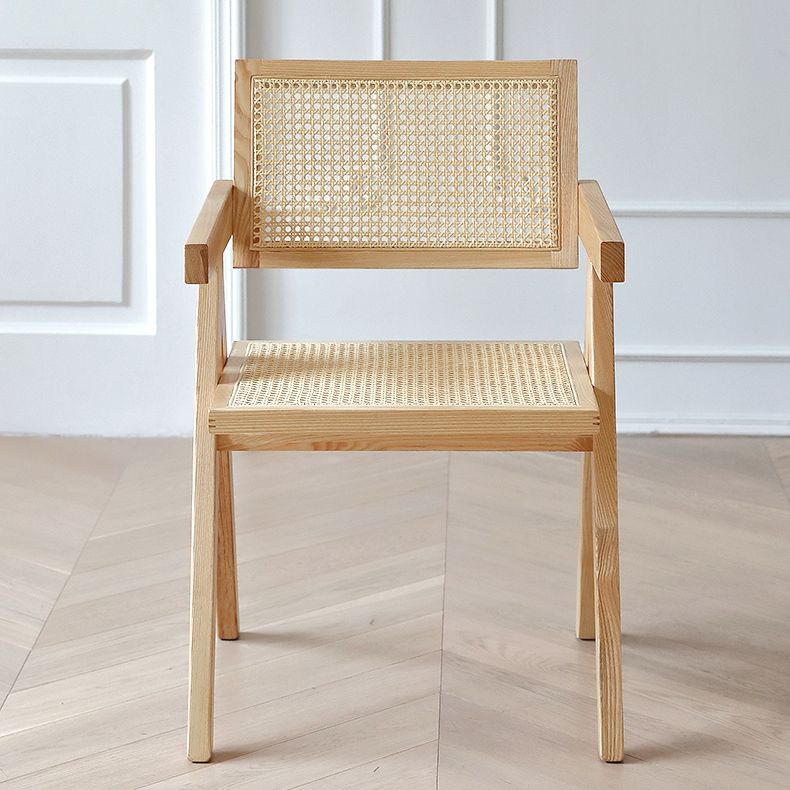 Sillas de estilo tradicional sillas de brazo de cocina de comedor con patas de madera