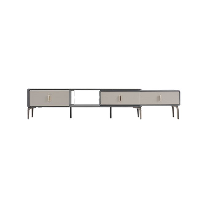 Contemporary TV Stand Console Stone Media Console with 3 Drawers Clearhalo 'furn' 'furn_tv_stands_entertainment_centers' 'Furniture' 'Living Room Furniture' 'TV Stands & Entertainment Centers' 'TV Stands & Media Storage Furniture' 'tv_stands_entertainment_centers' 1200x1200_23b96754-533d-445e-9b4e-5fb466267b43