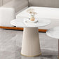 Slate Round Coffee Table Pedestal Coffee Cocktail Table for Living Room Clearhalo 'Coffee & Accent Tables' 'Coffee Tables' 'coffee_tables' 'furn' 'furn_coffee_tables' 'Furniture' 'Living Room Furniture' 1200x1200_23ba2a7c-02e3-4e7d-adfc-765131ed247e
