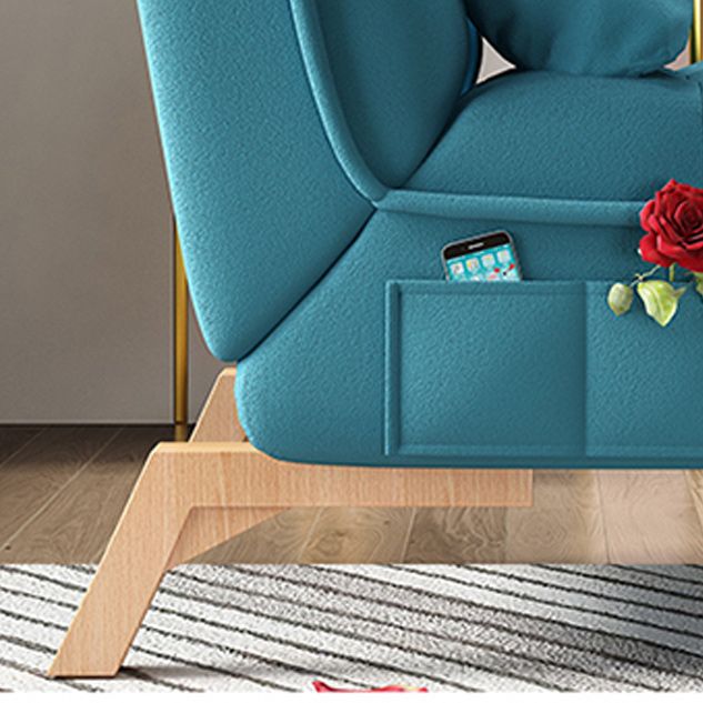 Adjustable Standard Recliner Solid Wood Scandinavian Recliner Chair with Storage Clearhalo 'Chairs & Seating' 'furn' 'furn_recliners' 'Furniture' 'Living Room Furniture' 'Recliners' 1200x1200_23baa7da-89e9-4331-a743-7939b4259384