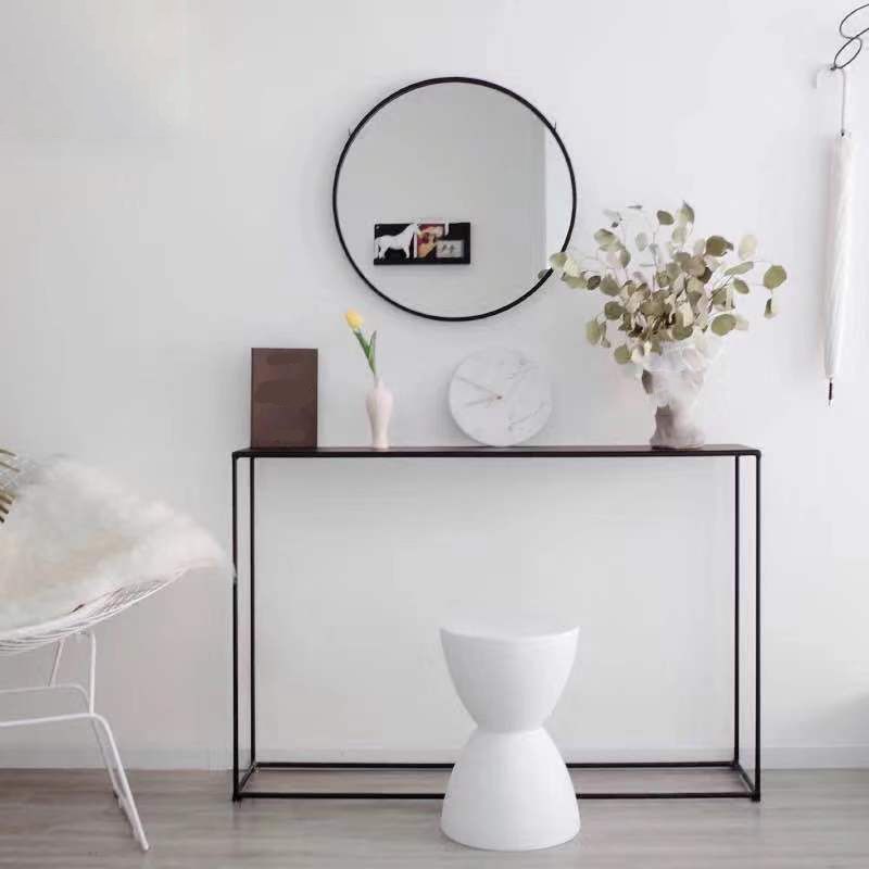 Tavolo da tavolo da rettangolo largo da 9,8 pollici tavolo contemporaneo