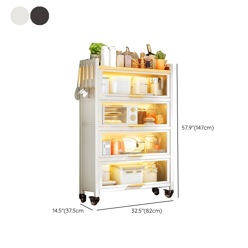 Servidor de comedor de metal contemporáneo de servidor buffet para comedor