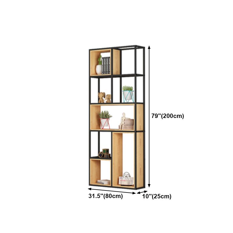 Open Etagere Bookcase Modern Style Shelf Bookcase with Shelves Clearhalo 'Bookcases' 'Furniture' 'furniture_bookcases' 'kitchen' 'kitchen_bookcases' 'Living Room Furniture' 'Office Furniture' 1200x1200_23bd1c24-cbb0-40b7-9ed2-63ea752ce02c