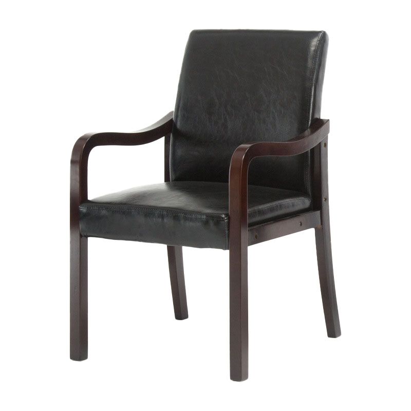 Farmhouse Upholstered Home Arm Chair Solid Back Matte Finish Dining Chair Clearhalo 'Dining Chairs' 'Dining Tables & Seating' 'dining_chair' 'Furniture' 'furniture_dining_chair' 'Kitchen & Dining Furniture' 1200x1200_23bed131-9dba-4445-b2ee-9d664ae60873