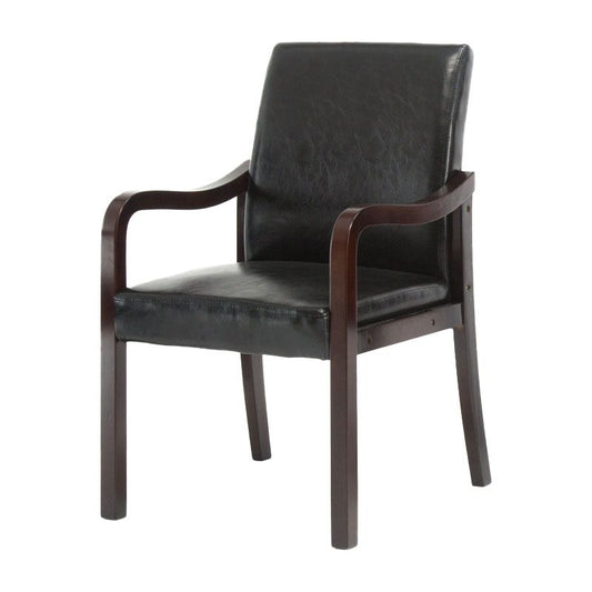 Farmhouse Upholstered Home Arm Chair Solid Back Matte Finish Dining Chair Clearhalo 'Dining Chairs' 'Dining Tables & Seating' 'dining_chair' 'Furniture' 'furniture_dining_chair' 'Kitchen & Dining Furniture' 1200x1200_23bed131-9dba-4445-b2ee-9d664ae60873