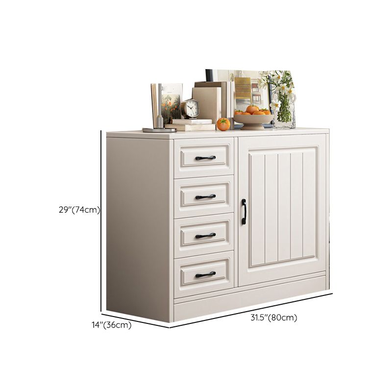 Contemporary Style Server Engineered Wood Side Board for Living Room Clearhalo 'buffet_sideboard' 'Buffets & Sideboards' 'furn' 'furn_buffet_sideboard' 'Furniture' 'Kitchen & Dining Furniture' 1200x1200_23c03068-1b6c-4869-a486-ea7e68875a99