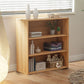 Standard Shelf Bookcase Engineered Wood Bookshelf for Study Room