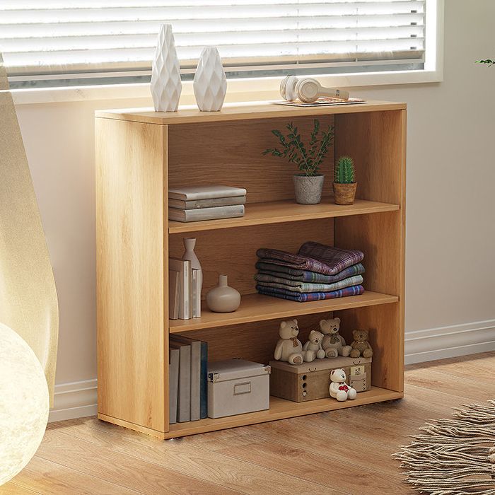 Standard Shelf Bookcase Engineered Wood Bookshelf for Study Room