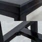 Contemporary Bar Dining Table Indoor Rectangle Bar Table with Iron Base Clearhalo 'Bar Furniture' 'Bar Tables' 'bar_tables' 'Furniture' 'furniture_bar_tables' 'Kitchen & Dining Furniture' 'kitchen&dining_furn' 'kitchen' 1200x1200_23c5603e-17c0-411a-ab63-bc09153ed16a