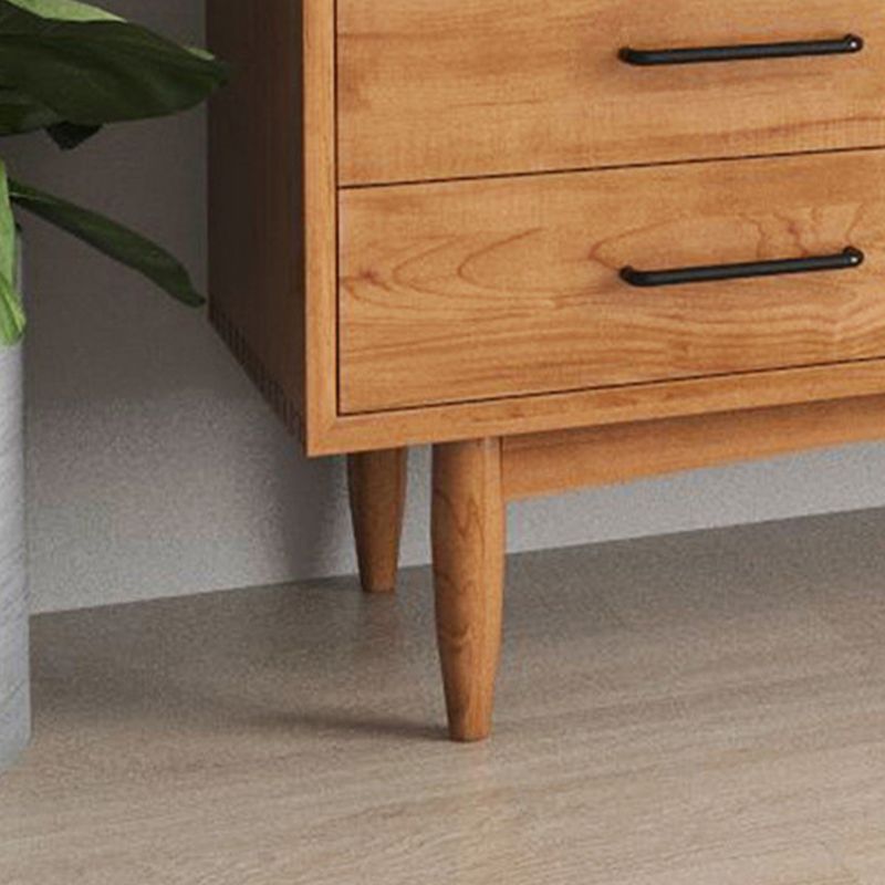 Tavolo da sideboard moderno a buffet in legno massiccio con cassetti e armadi