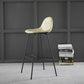 Contemporary Matte Finish Footrest Barstool Leather Home Stool Clearhalo 'Bar Furniture' 'Bar Stools' 'bar_stools' 'Furniture' 'furniture_bar_stools' 'Kitchen & Dining Furniture' 1200x1200_23c7ab14-1e9b-48a1-aad9-46684fb0c016