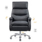 Chaise de bureau moderne chaise d'ordinateur en cuir chaise haute avec roues