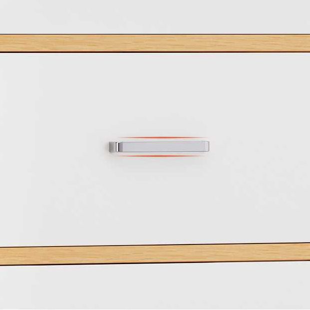 4 Drawers Wood Side Cabinet Contemporary 1 - Door Accent Chest Clearhalo 'Cabinets & Chests' 'cabinets_chests' 'furn' 'furn_cabinets_chests' 'Furniture' 'Living Room Furniture' 1200x1200_23d3e9e2-73b3-4df6-b196-f113f5d045a0