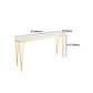 Modern White Wooden Bar Table Rectangle Dining Table with 4 Legs Clearhalo 'Bar Furniture' 'Bar Tables' 'bar_tables' 'furn' 'furn_bar_tables' 'Furniture' 'Kitchen & Dining Furniture' 1200x1200_23d4e930-176b-4341-9e55-2b409c9eed8e