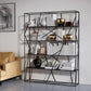 Metal Open Storage Bookshelf Industrial Rectangle Etagere Bookcase Clearhalo 'Bookcases' 'furn' 'furn_bookcases' 'Furniture' 'Office Furniture' 1200x1200_23d7bb4f-6372-45cf-a0d7-65dac38e7cc2