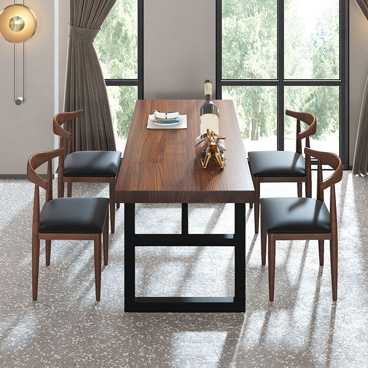 Modern 1/3/5 Pieces Dining Set Rectangle Wood Dining Table for Kitchen
