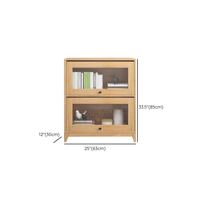 Scandinavian Style Closed Back Bookshelf Standard Wooden Bookcase Clearhalo 'Bookcases' 'furn' 'furn_bookcases' 'Furniture' 'Office Furniture' 1200x1200_23df10b2-0492-4ef8-8c85-b614227ccbce