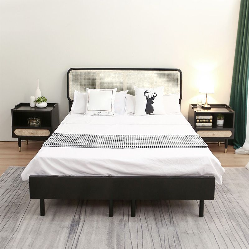 Solid Wood Accent Table Nightstand Contemporary Bedside Cabinet for Bedroom Clearhalo 'Bedroom Furniture' 'furn' 'furn_night_stand' 'Furniture' 'night_stand' 'Nightstands' 1200x1200_23df3adf-8b68-412b-9210-1e846b2f96d4