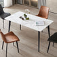 Sintered Stone Top Dining Table Rectangle Table with Metal Base and 4 Legs Clearhalo ' dining_table' 'Dining Tables & Seating' 'Dining Tables' 'furn' 'furn_dining_table' 'Furniture' 'furniture_dining_table' 'Kitchen & Dining Furniture' 'kitchen&dining_furn' 'kitchen' 'kitchen_dining_table' 1200x1200_23df8f0a-3500-4df9-93cf-d822c39e49b6
