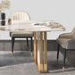 Luxury Sintered Stone Top Table Rectangle Dining Table with Double Pedestal Base Clearhalo ' dining_table' 'Dining Tables & Seating' 'Dining Tables' 'furn' 'furn_dining_table' 'Furniture' 'furniture_dining_table' 'Kitchen & Dining Furniture' 'kitchen&dining_furn' 'kitchen' 'kitchen_dining_table' 1200x1200_23e05855-5f6d-4606-82b5-023fe6318638