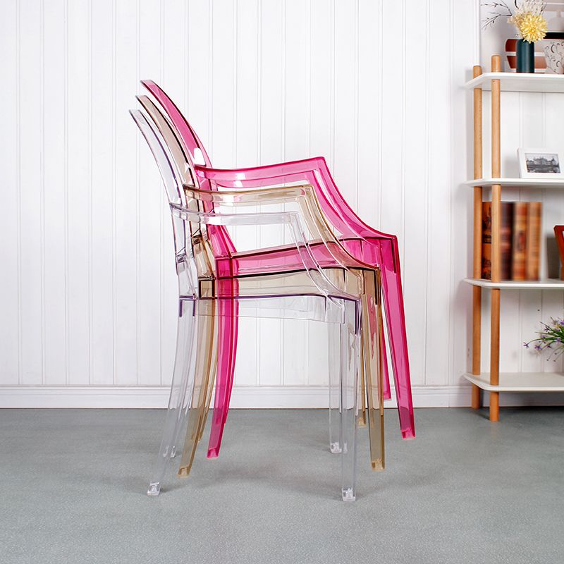 Contemporary Style Kitchen Dining Chairs Plastic Dining Arm Side Chairs Clearhalo ' kitchen&dining_furn' 'Dining Chairs' 'Dining Tables & Seating' 'dining_chair' 'furn' 'furn_dining_chair' 'Furniture' 'furniture_dining_chair' 'Kitchen & Dining Furniture' 'kitchen' 1200x1200_23e27900-c3d4-46d8-9b95-5d6dbb64e39d