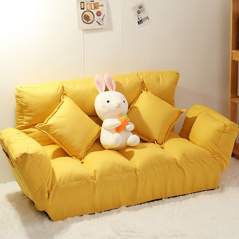 Modern Biscuit Back Reclining Square Arm Linen Stationary Sofa Clearhalo 'furn' 'furn_sofas' 'Furniture' 'Living Room Furniture' 'Sofa' 'sofas' 1200x1200_23e35b0e-7c8b-4c5c-9877-4fb4ae00a555