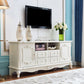 Gabinete de TV de almacenamiento de almacenamiento de madera rectangular de madera