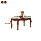 Rectangle Retro Modern Dining Table Brown Tone Fixed Table with Oakwood Solid Wood Clearhalo ' dining_table' 'Dining Tables & Seating' 'Dining Tables' 'furn' 'furn_dining_table' 'Furniture' 'furniture_dining_table' 'Kitchen & Dining Furniture' 'kitchen&dining_furn' 'kitchen' 'kitchen_dining_table' 1200x1200_23e48b29-7ea1-4c2c-af31-d348ac3b6ec8