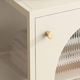 Comodino da tavola di metallo contemporaneo 1 mobile da comodino