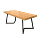 Industrial 1/2/5/6/7 Pieces Dining Set Solid Wood Dining Table for Home Use Clearhalo 'Dining Room Sets' 'Dining Tables & Seating' 'dining_room_set' 'furn' 'furn_dining_room_set' 'Furniture' 'furniture_dining_room_set' 'Kitchen & Dining Furniture' 1200x1200_23e8395b-f376-4f89-b20e-85738673e701