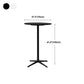 Modern Wood Counter Table with Round Table Top 4-Prong Table - 42" H Clearhalo 'Bar Furniture' 'Bar Tables' 'bar_tables' 'Furniture' 'furniture_bar_tables' 'Kitchen & Dining Furniture' 1200x1200_23ea6932-9c82-4aaf-acf9-057898801d07
