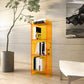 Closed Back Acrylic Standard Bookshelf Vertical Glam Bookshelf for Living Room Clearhalo 'Bookcases' 'furn' 'furn_bookcases' 'Furniture' 'furniture_bookcases' 'kitchen' 'kitchen_bookcases' 'Living Room Furniture' 'Office Furniture' 1200x1200_23eb1ea1-2c4c-4c78-99a1-255a0fbb22d7