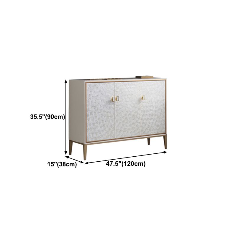 Glam soggiorno per le pranzo server per le scaffalature regolabili