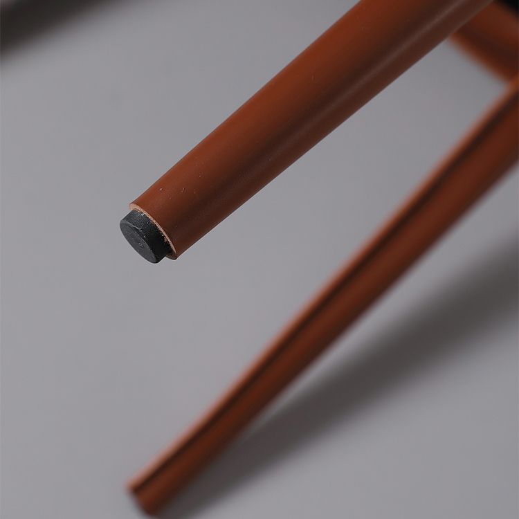 Designer Style Leather Restaurant Side Chair Solid Back Dining Chair (Set of 2) Clearhalo ' kitchen&dining_furn' 'Dining Chairs' 'Dining Tables & Seating' 'dining_chair' 'furn' 'furn_dining_chair' 'Furniture' 'furniture_dining_chair' 'Kitchen & Dining Furniture' 'kitchen' 1200x1200_23eca33a-8382-41bc-9b4e-ce94c1772e63