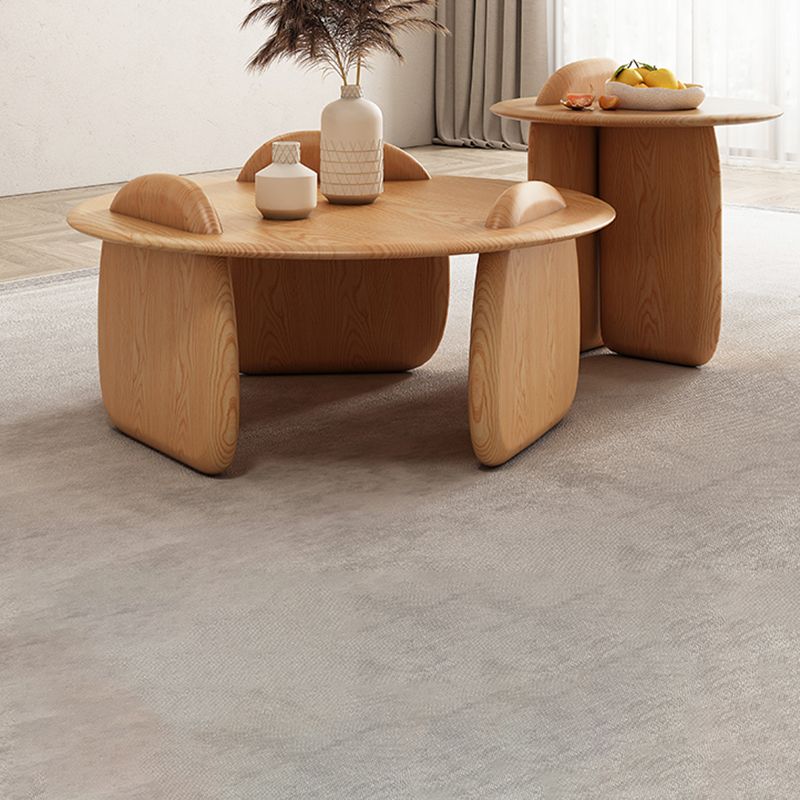 Contemporary Solid Wood Coffee Table Light Wood Coffee Cocktail Table Clearhalo 'Coffee & Accent Tables' 'Coffee Tables' 'coffee_tables' 'furn' 'furn_coffee_tables' 'Furniture' 'Living Room Furniture' 1200x1200_23eceb45-f623-4334-ae9e-8572bb2015b4