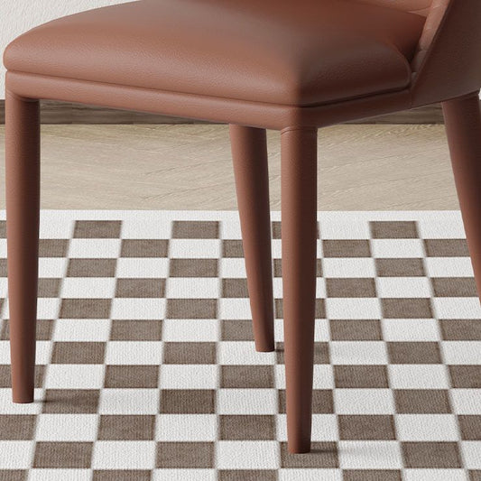 Contemporary Leather Dining Side Chair Armless Solid Back Chair Clearhalo 'Dining Chairs' 'Dining Tables & Seating' 'dining_chair' 'furn' 'furn_dining_chair' 'Furniture' 'furniture_dining_chair' 'Kitchen & Dining Furniture' 1200x1200_23eda0ba-f6b6-4646-9d35-80571268d9a5