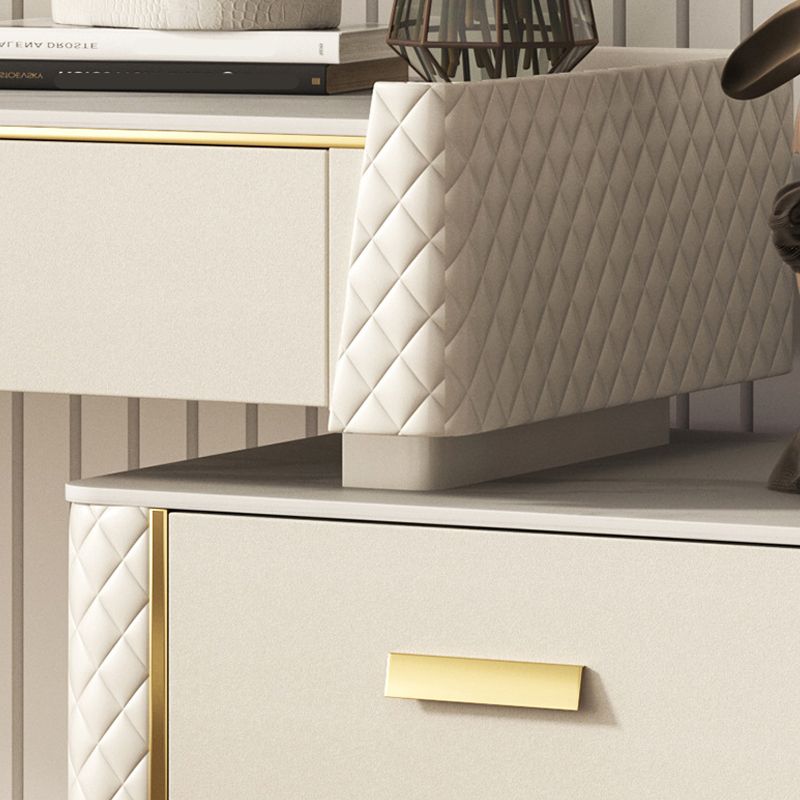 Glam Stone Top Vanity Makeup Table Set Wooden 5-Drawers Dressing Table Clearhalo 'Bedroom Furniture' 'furn' 'furn_makeup_vanities' 'Furniture' 'Makeup Vanities' 'makeup_vanities' 1200x1200_23ef3bc8-aac7-468a-a724-5d3b18109904