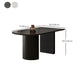 Double Pedestal Dining Table Modern Table for Home and Kitchen Clearhalo 'Dining Tables & Seating' 'Dining Tables' 'dining_table' 'furn' 'furn_dining_table' 'Furniture' 'Kitchen & Dining Furniture' 1200x1200_23f01799-e7f5-43b8-ab1c-3e9545befbb4
