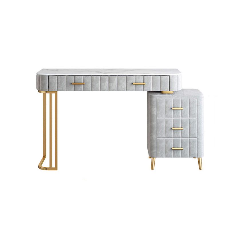 Ensemble de coiffeuse de vanité moderne