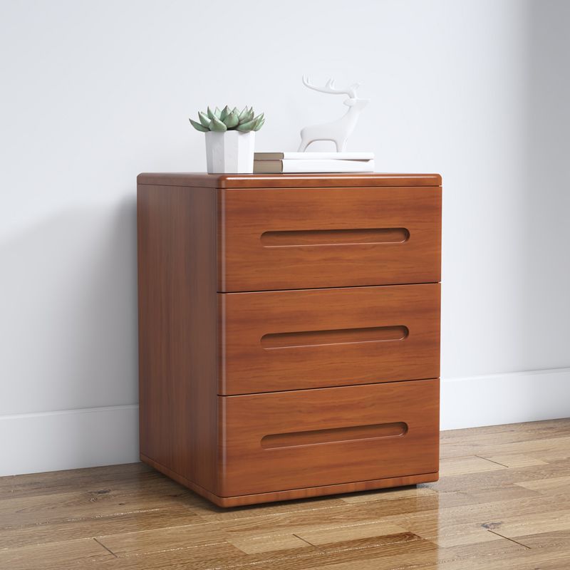 3 - Drawers Contemporary Bedside Cabinet Antique Finish Bed Nightstand Clearhalo 'Bedroom Furniture' 'furn' 'furn_night_stand' 'Furniture' 'night_stand' 'Nightstands' 1200x1200_23f3a8d3-0f91-48ed-a977-5b71eba5e35d