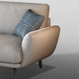 Faux Leather Flared Arm Sofa Pillows Back Couch for Three People Clearhalo 'Furniture' 'furniture_sofas' 'Living Room Furniture' 'Sofa' 'sofas' 1200x1200_23f3e5cb-b89a-4ad3-83d0-ac0e7de9748c