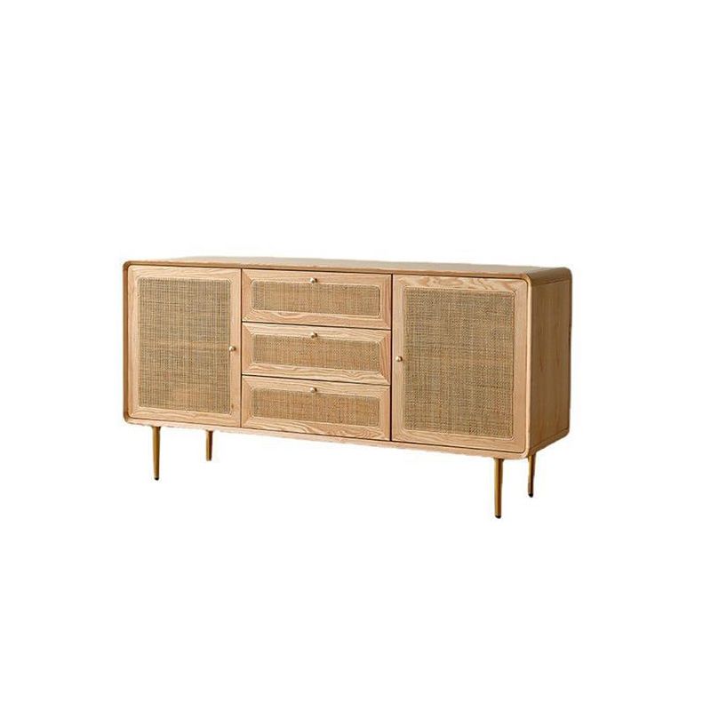 Traditionele opbergkast Dressoir Houten kist met laden